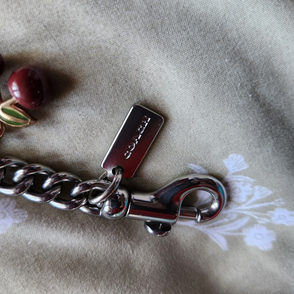 Coach Silver Chain Bracelet